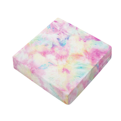 Pastel Tie Dye Print Outdoor Seat Cushion Cover