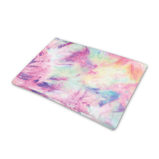 Pastel Tie Dye Print Pet Cooling Mat Cover