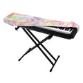 Pastel Tie Dye Print Piano Keyboard Cover