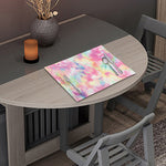 Pastel Tie Dye Print Placemat