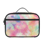 Pastel Tie Dye Print Portable Lunch Bag