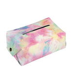 Pastel Tie Dye Print Rectangle Tissue Box Cover