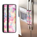 Pastel Tie Dye Print Refrigerator Handle Covers