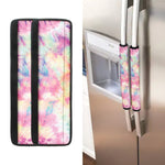 Pastel Tie Dye Print Refrigerator Handle Covers