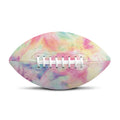 Pastel Tie Dye Print Rugby Ball