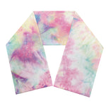 Pastel Tie Dye Print Scarf