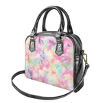 Pastel Tie Dye Print Shoulder Handbag