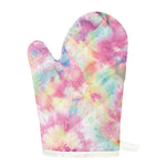 Pastel Tie Dye Print Single Oven Mitt