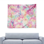 Pastel Tie Dye Print Tapestry