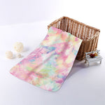 Pastel Tie Dye Print Towel