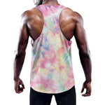 Pastel Tie Dye Print Training Tank Top