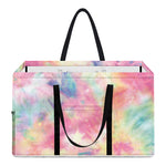 Pastel Tie Dye Print Utility Tote Bag