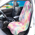 Pastel Tie Dye Print Waterproof Car Seat Cover
