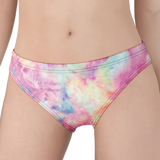 Pastel Tie Dye Print Women's Panties