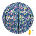 Pastel Volleyball Pattern Print Basketball