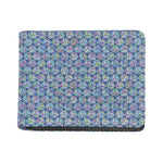 Pastel Volleyball Pattern Print Bifold Wallet