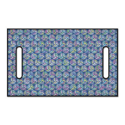 Pastel Volleyball Pattern Print Golf Cart Seat Cover