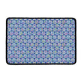Pastel Volleyball Pattern Print Kitchen Mat