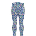 Pastel Volleyball Pattern Print Men's Leggings