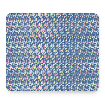 Pastel Volleyball Pattern Print Mouse Pad