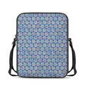 Pastel Volleyball Pattern Print Rectangular Crossbody Bag