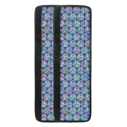 Pastel Volleyball Pattern Print Refrigerator Handle Covers