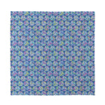 Pastel Volleyball Pattern Print Silk Bandana
