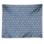 Pastel Volleyball Pattern Print Tapestry