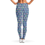 Pastel Volleyball Pattern Print Women's Leggings