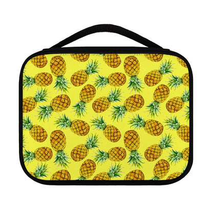 Pastel Yellow Pineapple Pattern Print Classic Bible Case
