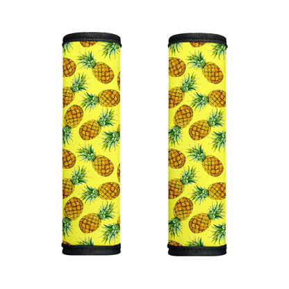 Pastel Yellow Pineapple Pattern Print Handle Covers