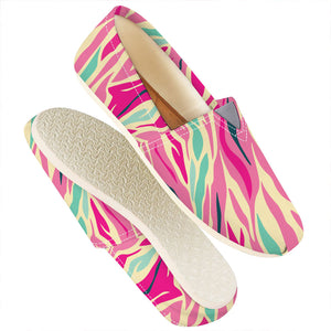 Pastel Zebra Pattern Print Casual Shoes