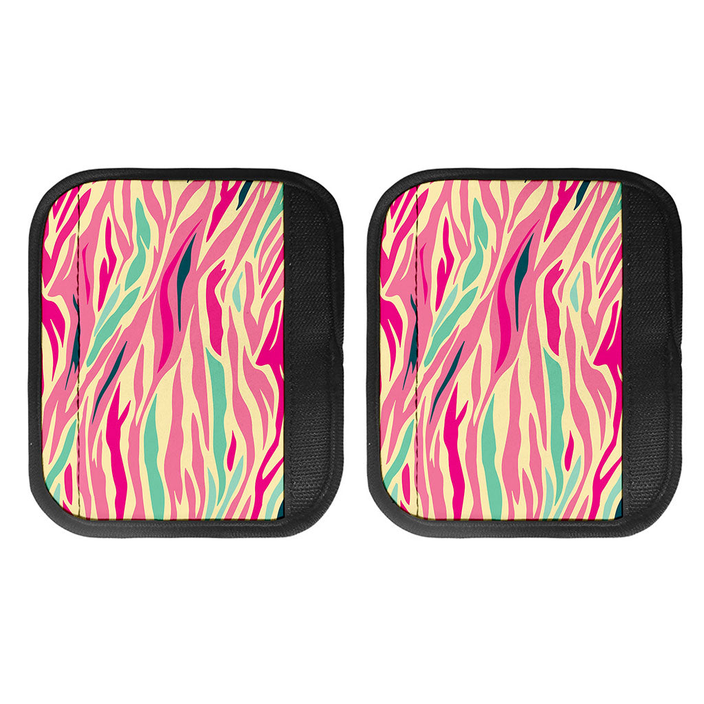 Pastel Zebra Pattern Print Handle Covers