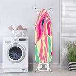 Pastel Zebra Pattern Print Ironing Board Cover