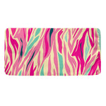 Pastel Zebra Pattern Print Towel