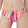 Pastel Zebra Pattern Print Women's Panties