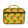 Pastel Zig Zag Pineapple Pattern Print Briefcase Bible Bag