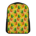 Pastel Zig Zag Pineapple Pattern Print Casual Backpack