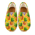 Pastel Zig Zag Pineapple Pattern Print Casual Shoes