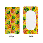Pastel Zig Zag Pineapple Pattern Print Changing Pad Cover