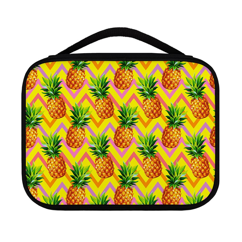 Pastel Zig Zag Pineapple Pattern Print Classic Bible Case