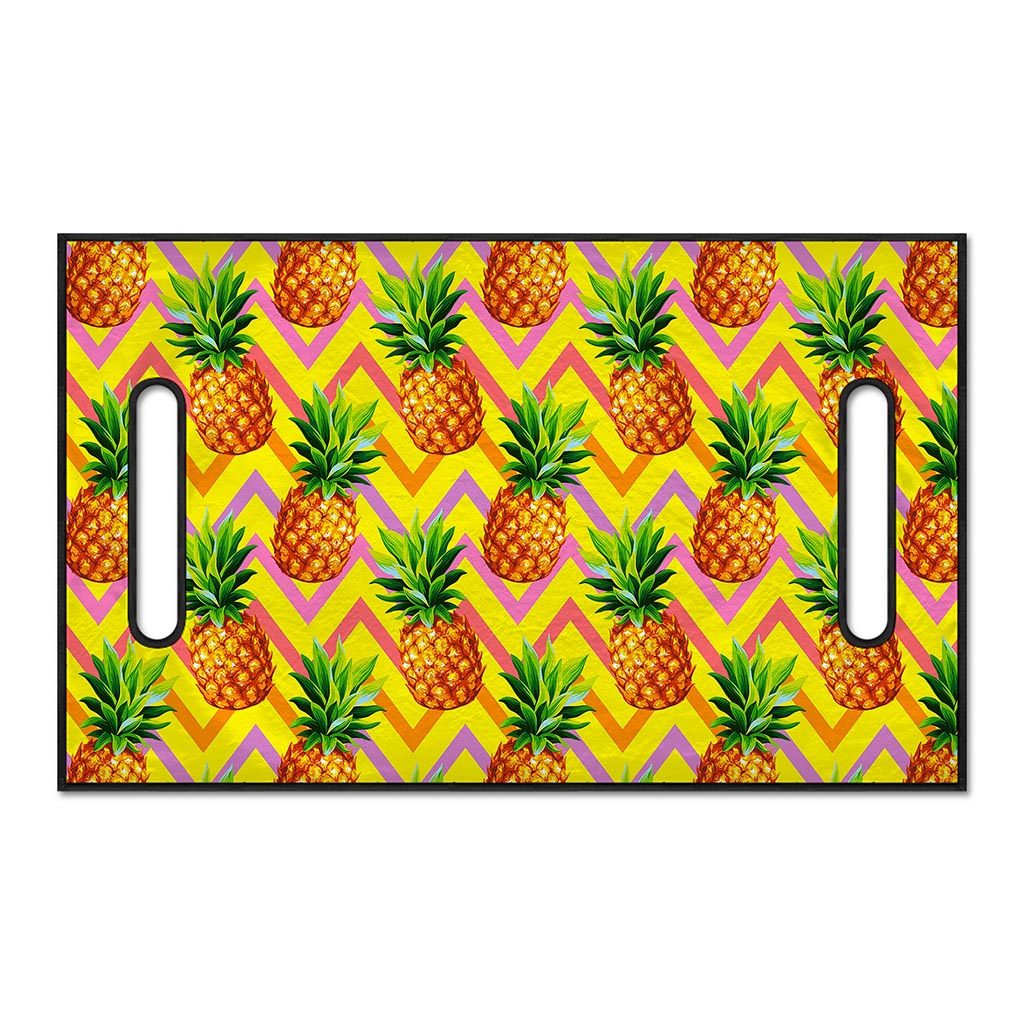 Pastel Zig Zag Pineapple Pattern Print Golf Cart Seat Cover