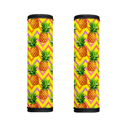 Pastel Zig Zag Pineapple Pattern Print Handle Covers