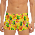 Pastel Zig Zag Pineapple Pattern Print Men's Short Boxer Briefs