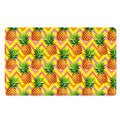 Pastel Zig Zag Pineapple Pattern Print Polyester Doormat