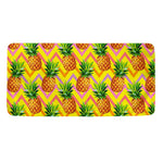 Pastel Zig Zag Pineapple Pattern Print Towel