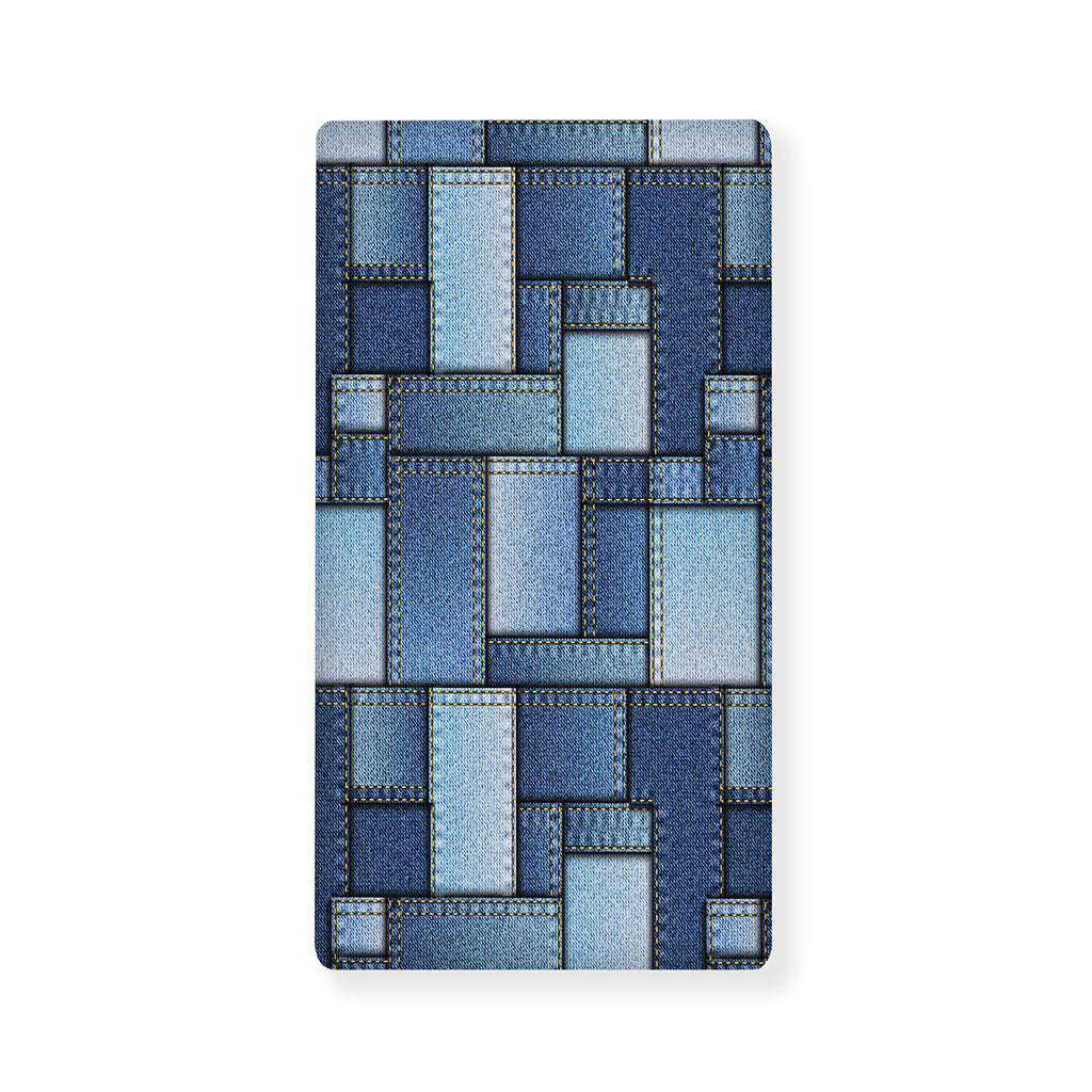 Patchwork Denim Jeans Pattern Print Baby Crib Sheet