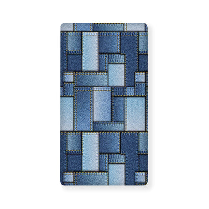 Patchwork Denim Jeans Pattern Print Baby Crib Sheet