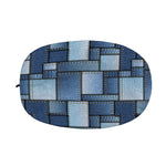 Patchwork Denim Jeans Pattern Print Car Side Mirror Covers