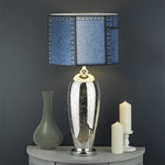 Patchwork Denim Jeans Pattern Print Drum Lamp Shade